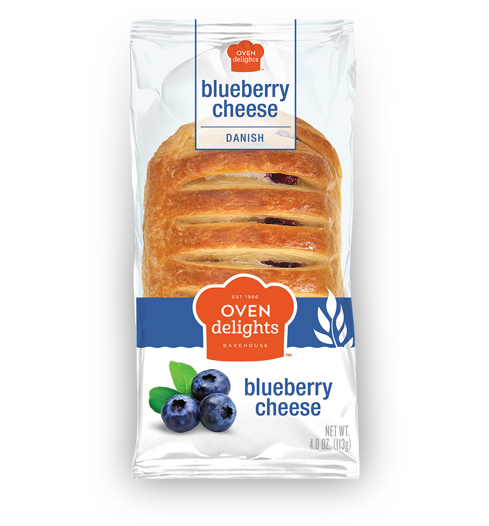 Oven Delights Blueberry Cheese Danish