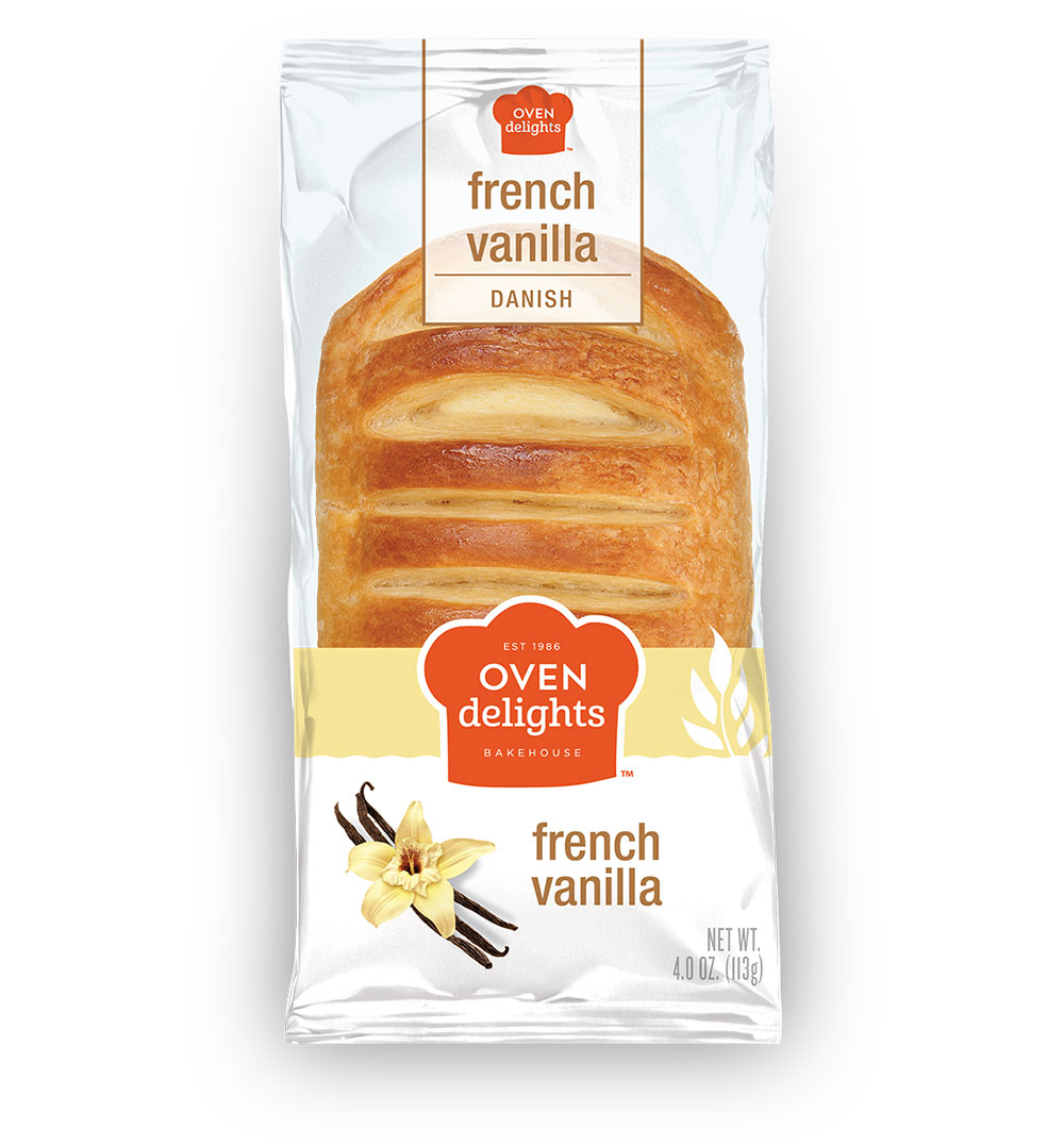 French Vanilla Danish from Oven Delights