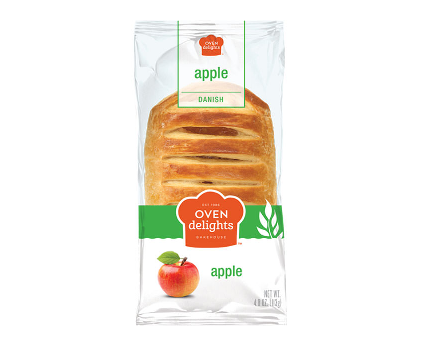 Apple danish in package