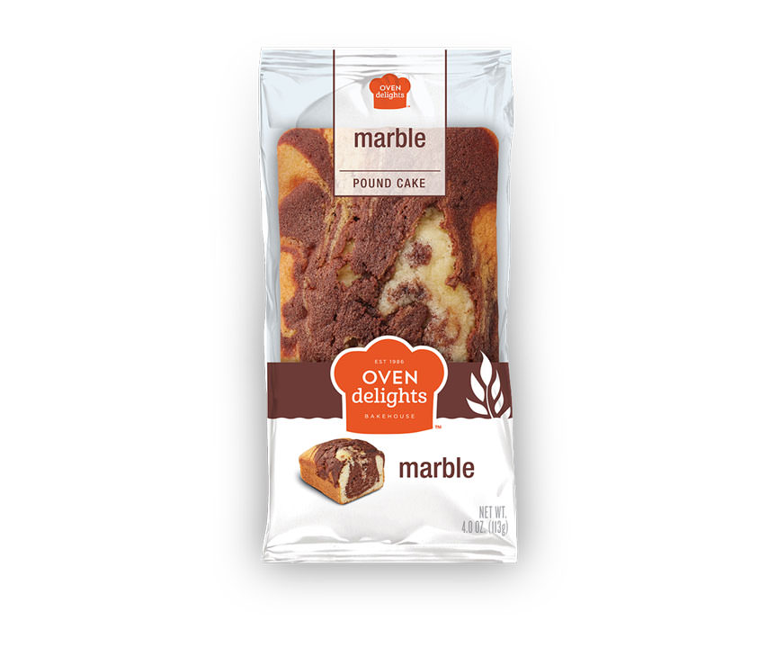 Marble Pound Cake in package